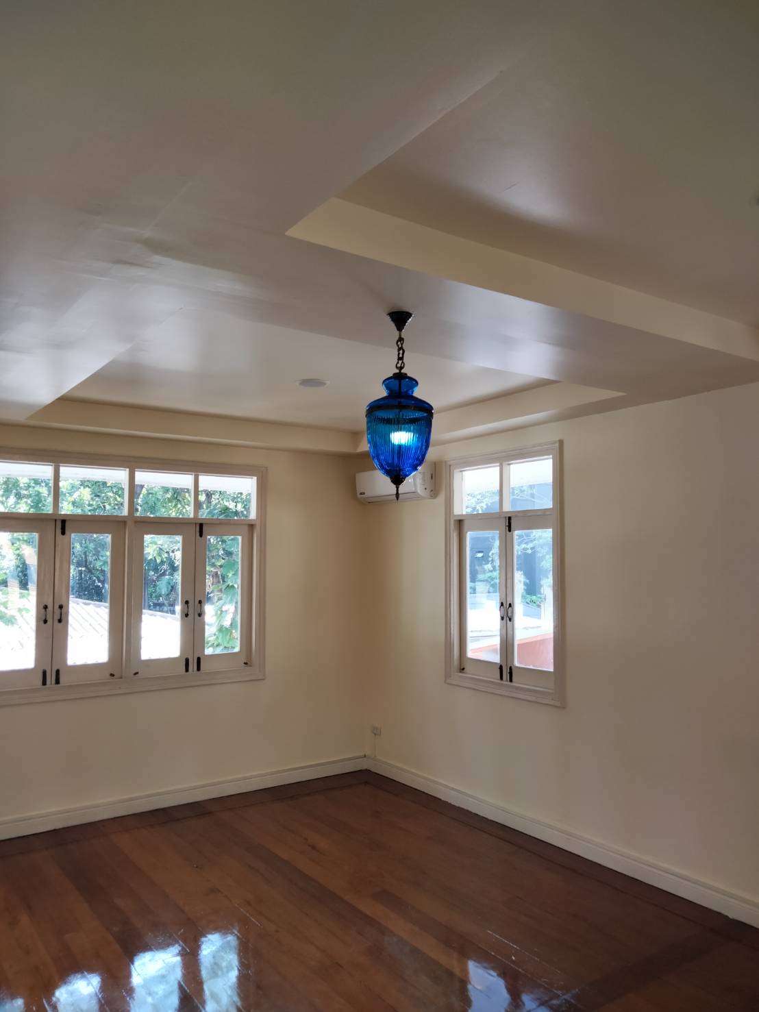 💢โคมไฟแก้ว หยดน้ำ สีฟ้า ย้อนยุค คลาสสิค 👉แต่งบ้าน แต่งร้าน - Image 3