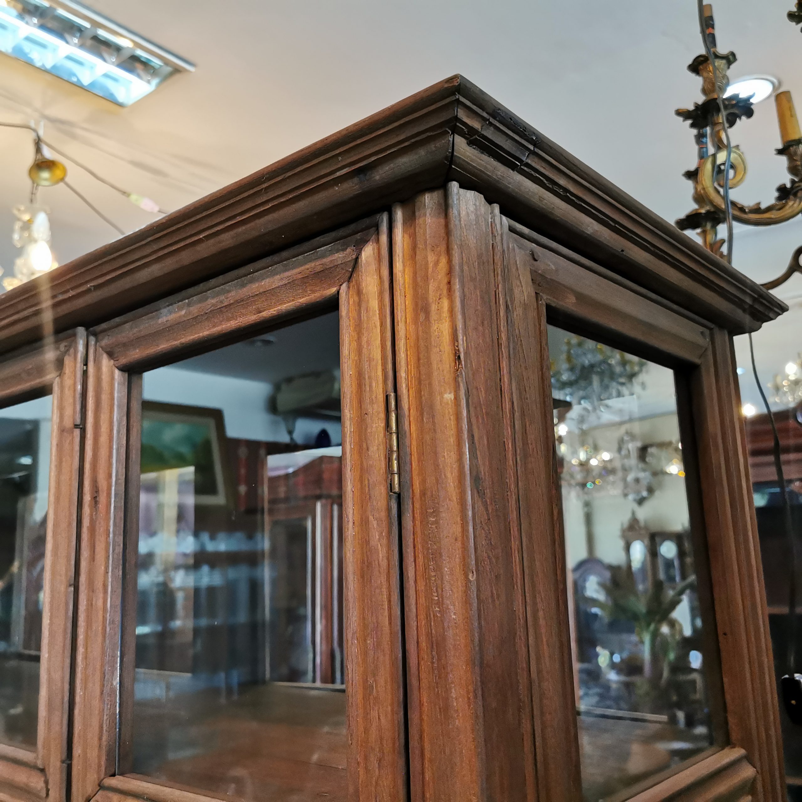 ⚜️ตู้โบราณ ตู้โชว์โบราณ ตู้ไม้โบราณ ตู้โชว์ไม้โบราณ งดงาม คลาสสิค แต่งบ้าน แต่งร้าน ให้มีคุณค่า - Image 2