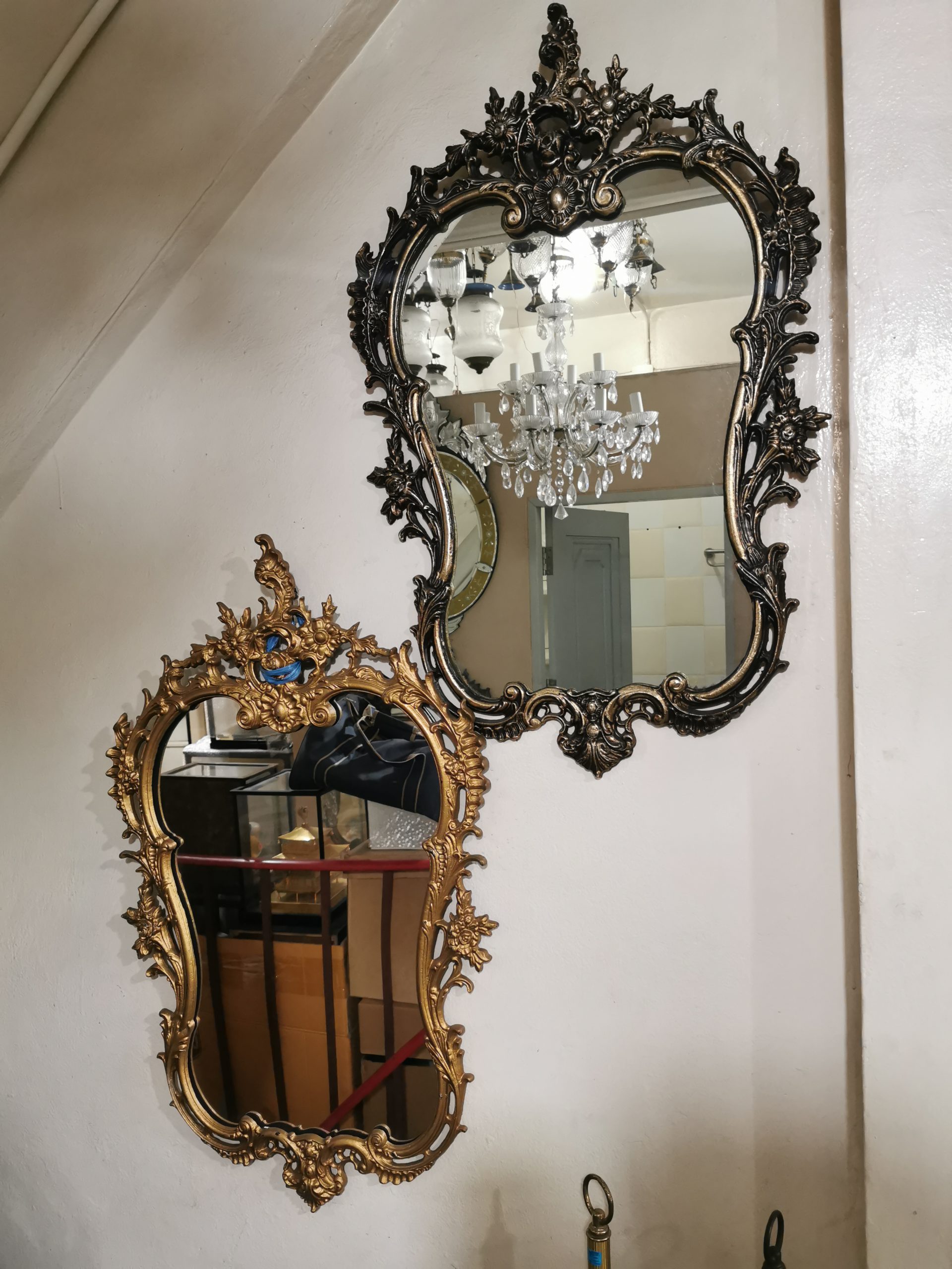 กระจกเวเนเชี่ยน  กระจกโบราณ ขนาดใหญ่  งดงาม คลาสสิค  แต่งบ้านแต่งร้าน ให้มีคุณค่า - Image 7