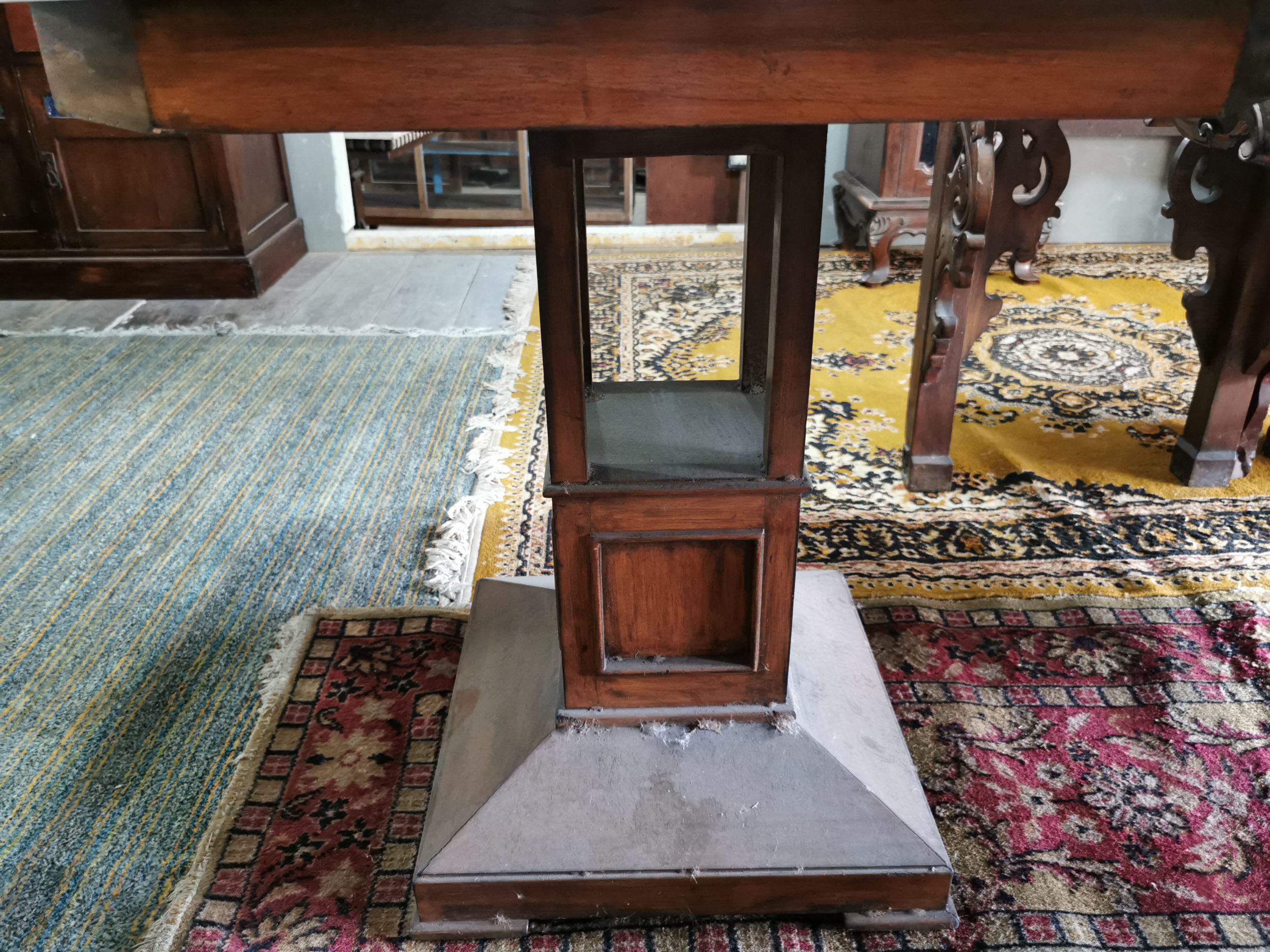 โต๊ะหินอ่อน 80cm โต๊ะหินอ่อนอิตาลี่ นำเข้าจากต่างประเทศ งดงาม สุดคลาสสิค หายาก - Image 5