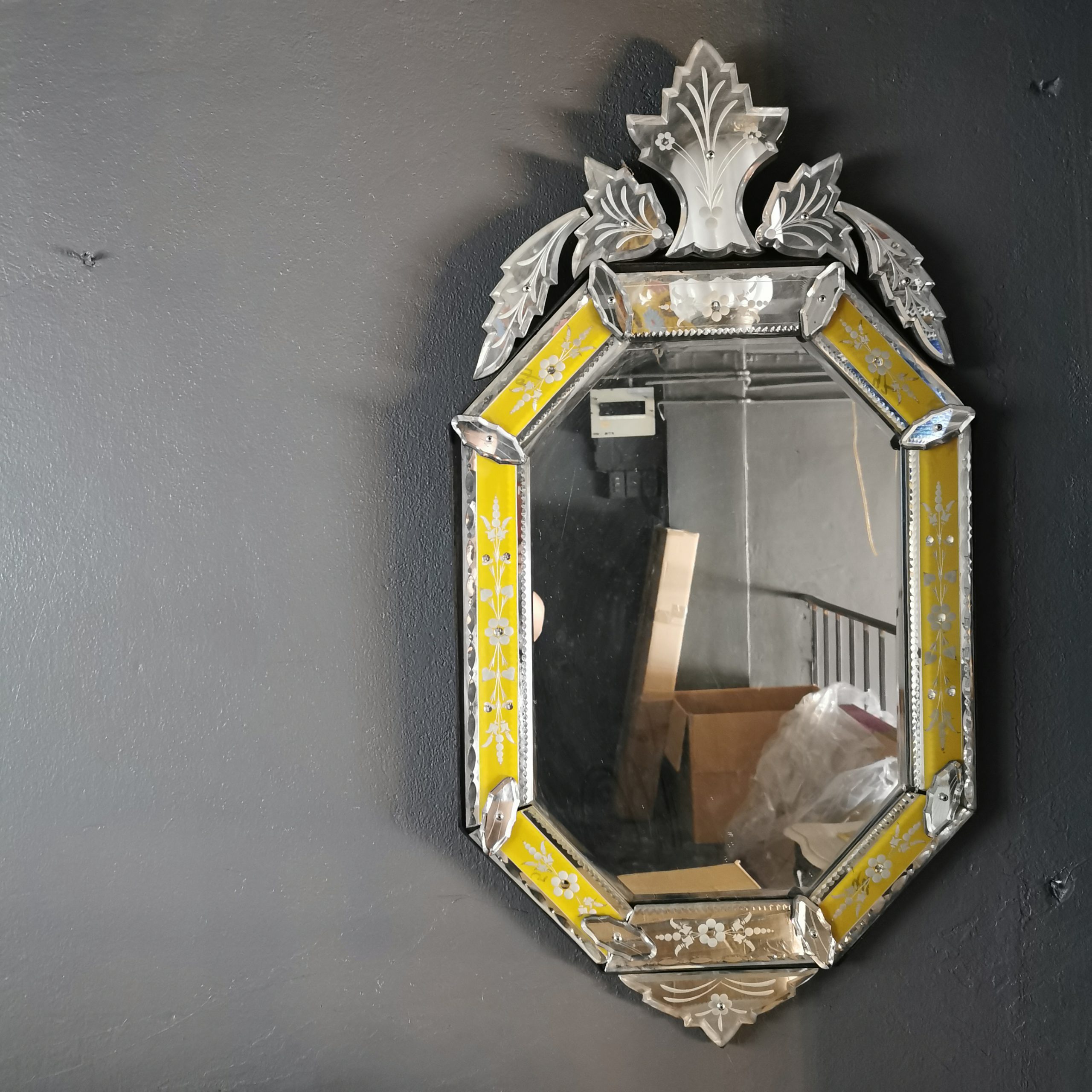 กระจกเวเนเชี่ยน  กระจกโบราณ ขนาดใหญ่  งดงาม คลาสสิค  แต่งบ้านแต่งร้าน ให้มีคุณค่า - Image 33